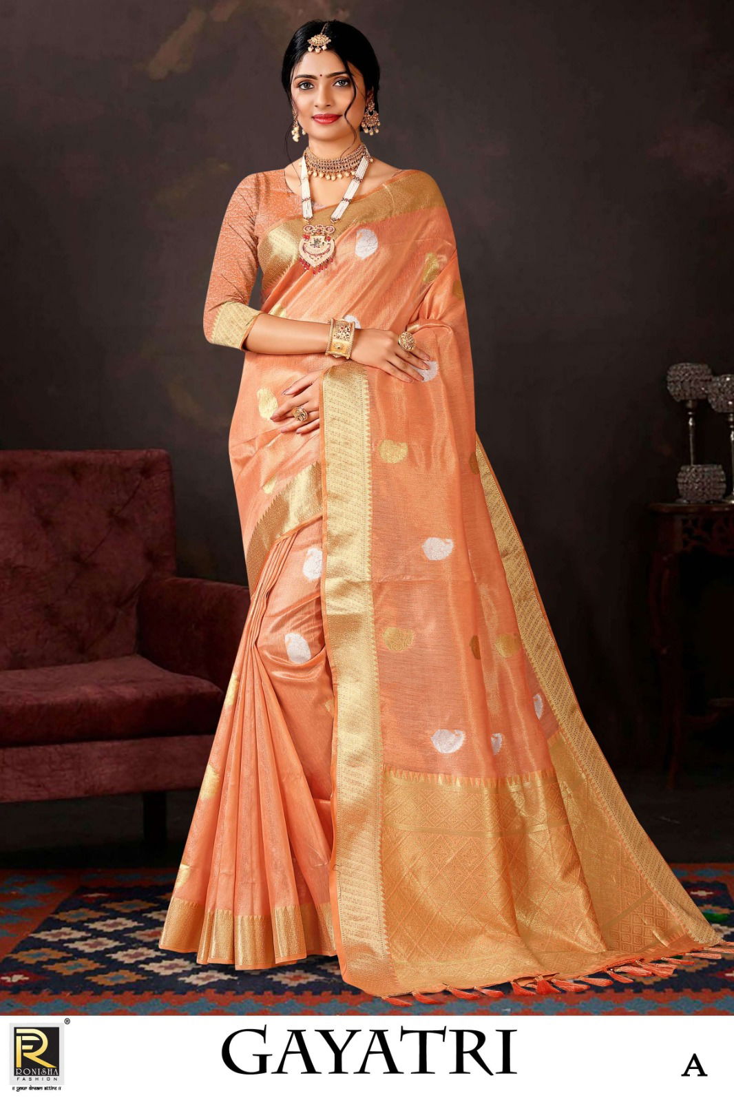 Gayatri Ronisha By Banarasi Silk Sarees Catalog